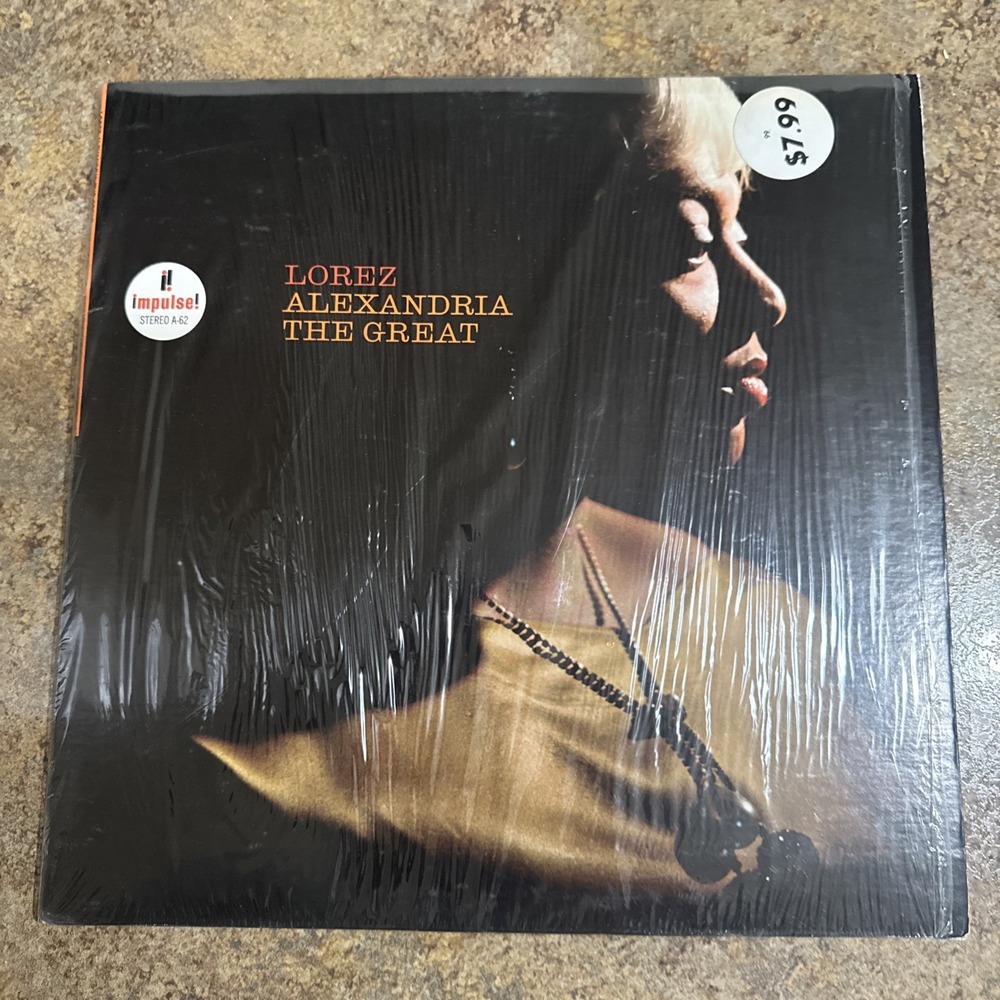Lorez Alexandria - Alexandria The Great LP - IMPULSE! - Stereo A 62 Shrink 1964